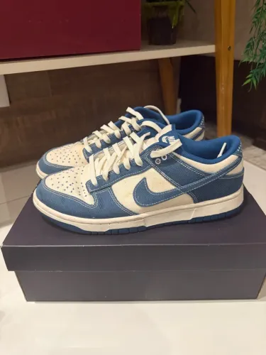 nike dunk low sashiko industrial blue 41
