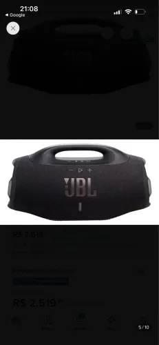 JBL Boombox 4 Original - Som JBL Nova na Caixa