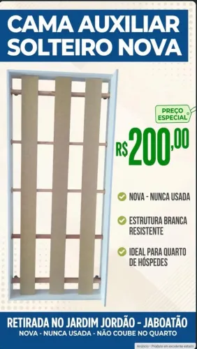 Cama solteiro