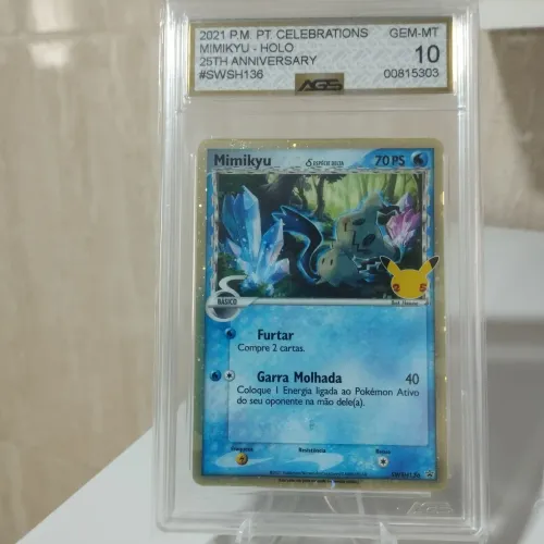 Carta Pokémon Mimikyu Graduada