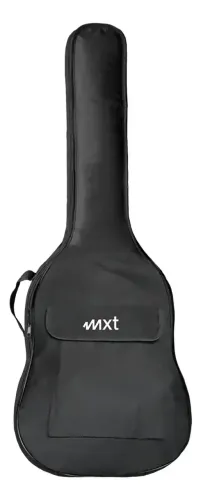 CAPA DE GUITARRA CLASSIC COM ALCA DE MAO E DE OMBRO - PRETA - MX-CG