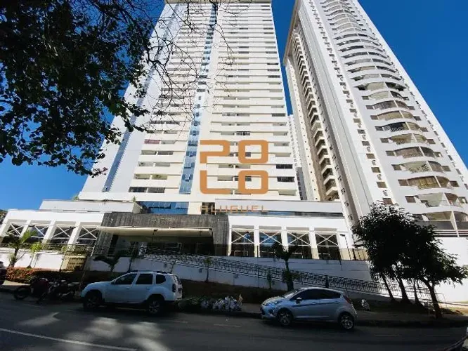Apartamento mobiliado para alugar no Edifício Residencial Borges Landeiro Santorini no Set