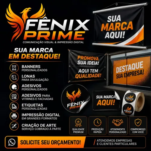 Banners, Lonas e adesivos
