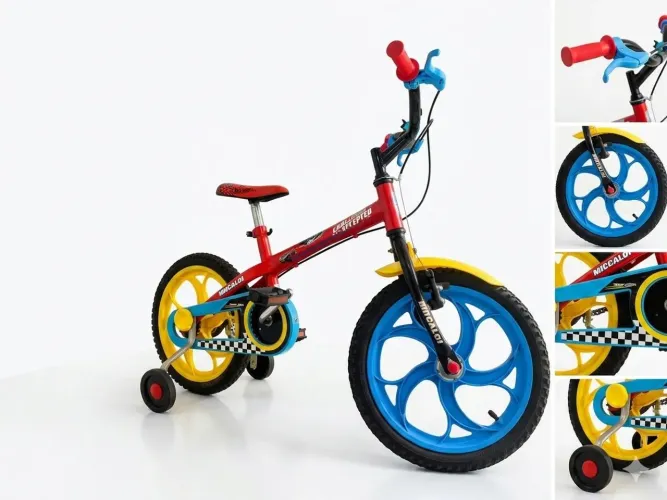 Bicicleta Infantil Caloi Aro 16 - Diversão e Segurança para seu Filho!
