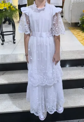 Roupa Vestido Comunhão