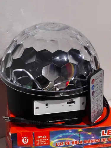 Iluminação globo com Bluetooth