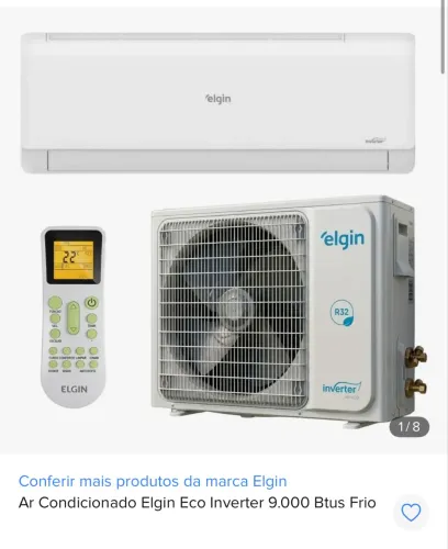 Elgin Eco Inverter II 9000 btus