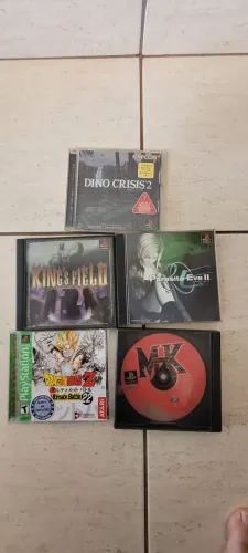 Jogos de ps1 originais japoneses