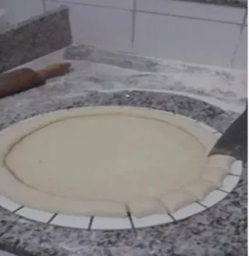 Bailarina Forma de pizza
