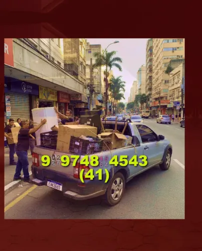 Frete? eficiente! 41?9?9748?4543 ~ Ems/Transportes para sua mudança!