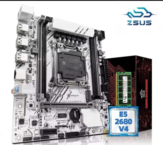 X99 kit com TPM 2.0 e culer junto