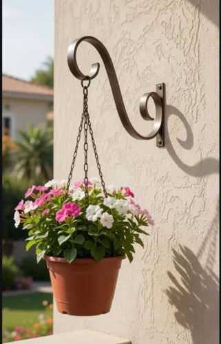 Suporte de plantas classico simples 20cm