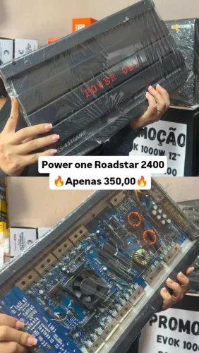 Booster - Roadstar Amplificador módulo digital 2400
