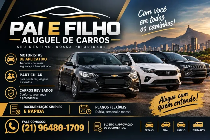 Aluguel de carros para App