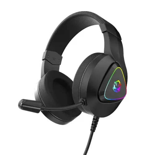 Headset Gamer Pcyes Deffy Black Vulcan
