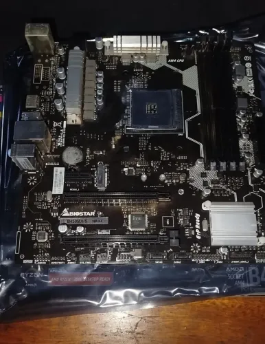 Placa mãe DDR4 B450mx-s (Trava do slot pcie quebrada)