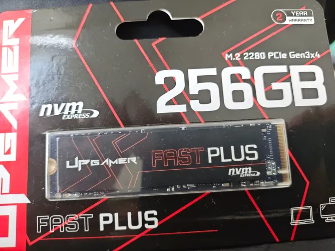 Hd Ssd M.2 256gb Nvme Up Gamer Up1700 1950mb
