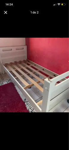 Cama com colchão