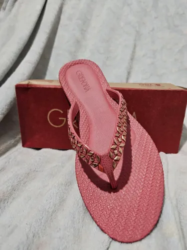 Chinelo Grendha Todo Dia Brilhante Rosa