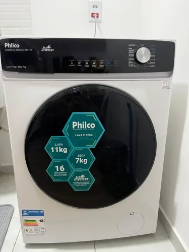 Lava e Seca Philco PLS11A 11kg Eco Invertplus - 220V (Seminova)