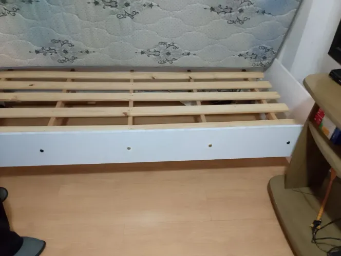 Kit Cama e Colchão Solteiro