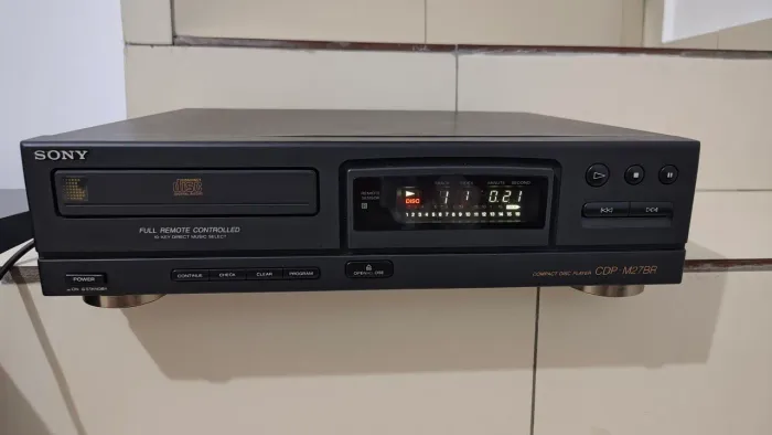Compact Disc Player CDP M 27 BR Sony