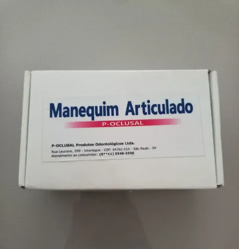 Manequim odontológico articulado