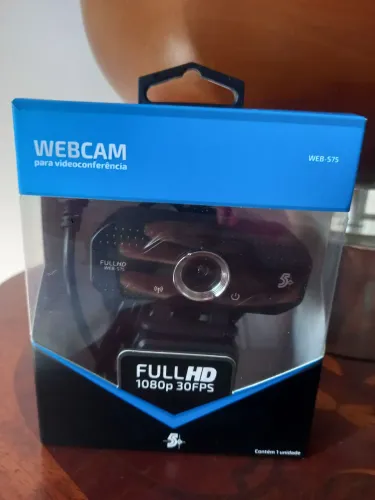 Webcam novinha Full HD 1080p 30FPS