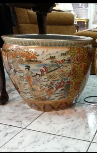 Cachepot Porcelana Chinesa