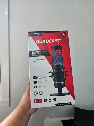 HyperX Quadcast S Lacrado