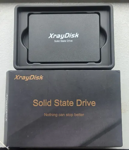 SSD Xraydisk 256GB Novo na caixa