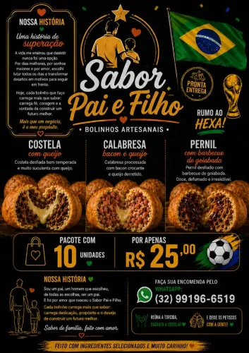Bolinhos de  aipim