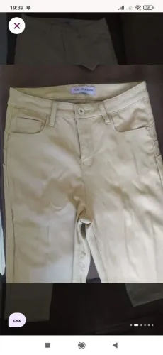 Calça Couro Cirré Importada 