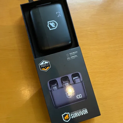 Microfone Lapela Gshield Survivor