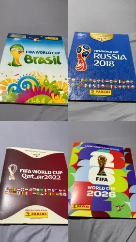 Álbum da copa de 2014, 18, 22 e 26 