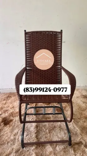 CADEIRA DE BALANÇO COM 3 MOLAS - NOVAS