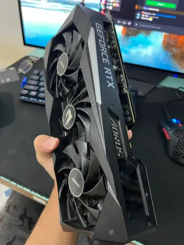 RTX 3070 8GB Aorus Master (com telinha)