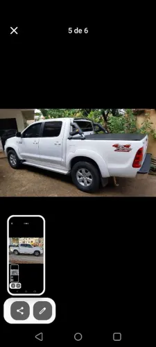 Toyota Hilux CD SRV D4-d 4X4 3.0 TDI Diesel AUT 2011