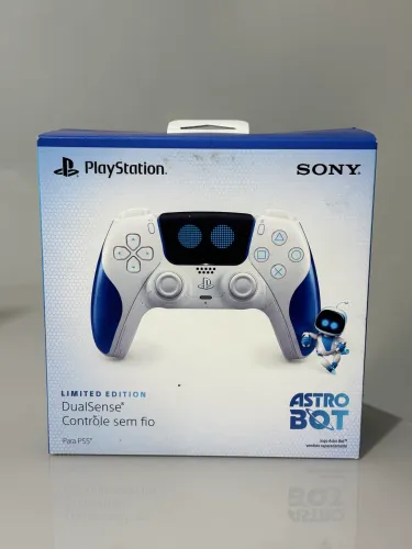 Controle Sem Fio DualSense - Edição Limitada ASTRO BOT LACRADO COM GARANTIA