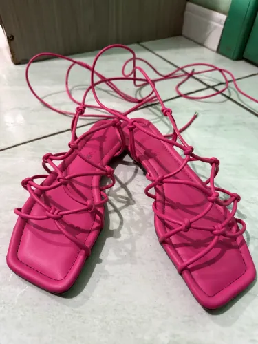Sandália Lança Perfume Rosa