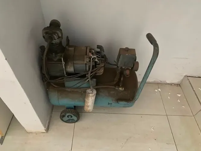 Compressor de ar usado ? não testado