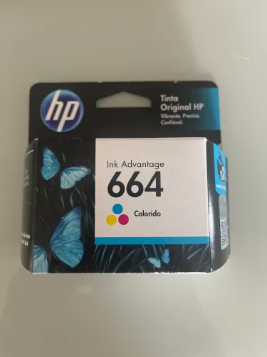 Cartucho tinta original hp664 colorido 2ml link advantage