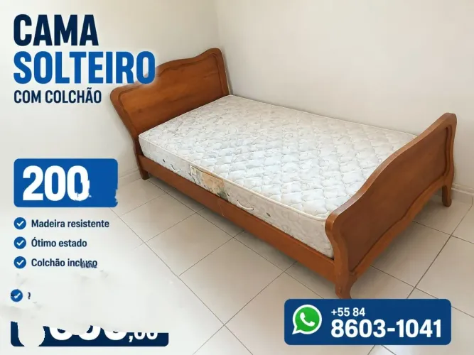 Cama e colchão