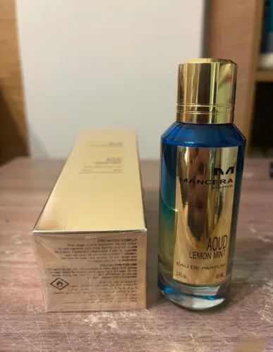 perfume mancera aoud lemon mint 60ml novo lacrado 100% original