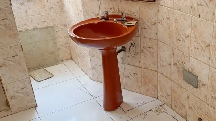 Pia banheiro vintage