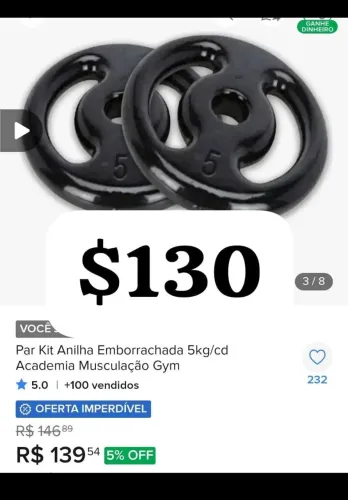 Vendo ou troco anilhas, halteres , aparelhos de musculação
