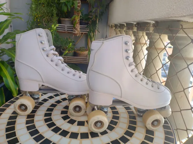 Patins Quad Traxard Klassic nº 39 Branco 