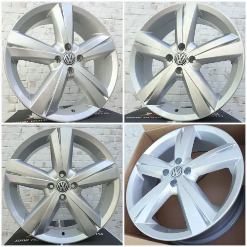 Jogo de Rodas Aro 18x6, Brw1730 Fusca Tsi, furação 4x100 ou 5x100, Novas. 