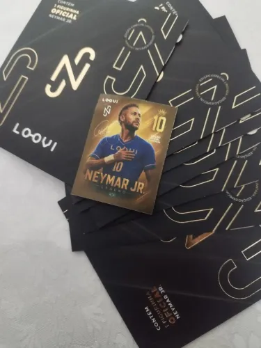 CARD/FIGURINHA NEYMAR JR. LEGEND - EDICÃO OFICIAL LIMITADA LOOVI