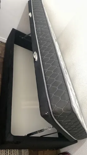 Cama box baú com colchão